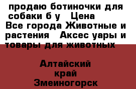 продаю ботиночки для собаки б/у › Цена ­ 600 - Все города Животные и растения » Аксесcуары и товары для животных   . Алтайский край,Змеиногорск г.